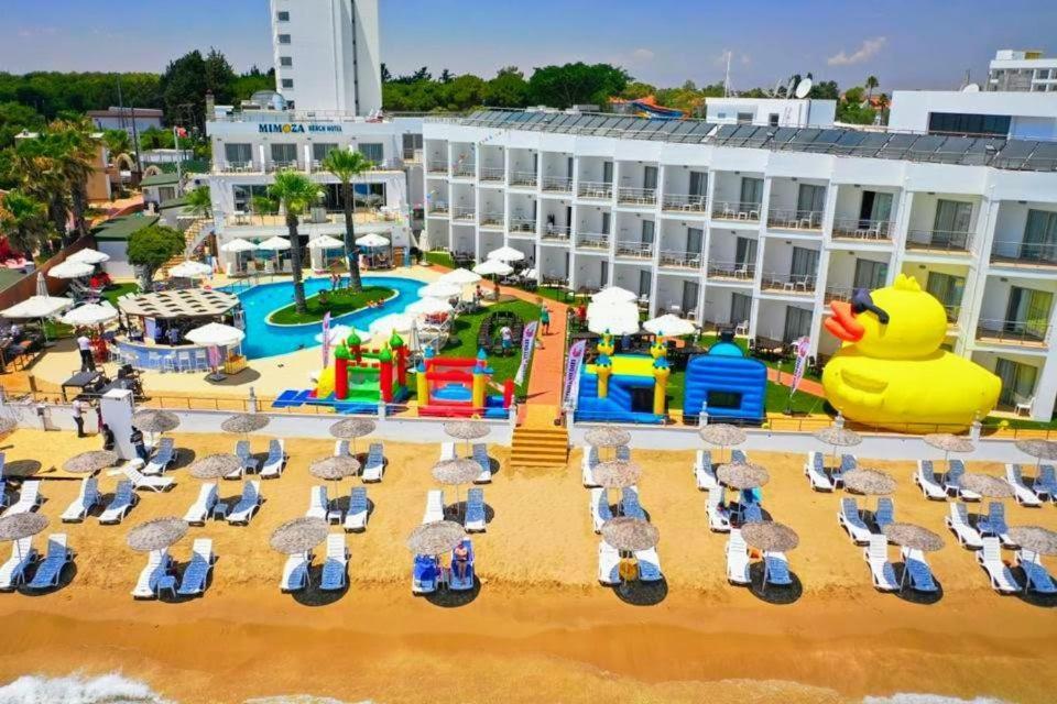 Mimoza Beachfront Hotel & Restaurant Famagusta (Northern Cyprus) Exteriör bild